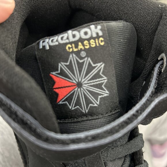 Reebok Classic Lifestyle Men's Ex-O Fit Hi High Top US 10 Black Shoes NWB - Picture 11 of 11